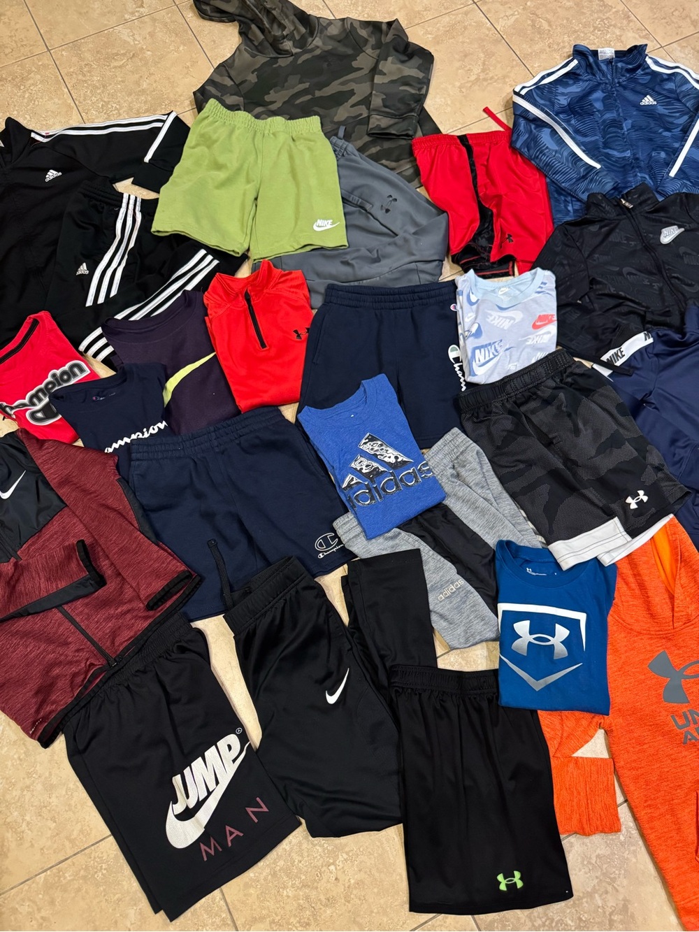Under Armour Kids Athletic Mix  boy youth clothes bundle sets